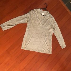 CAbi size XL gray tunic